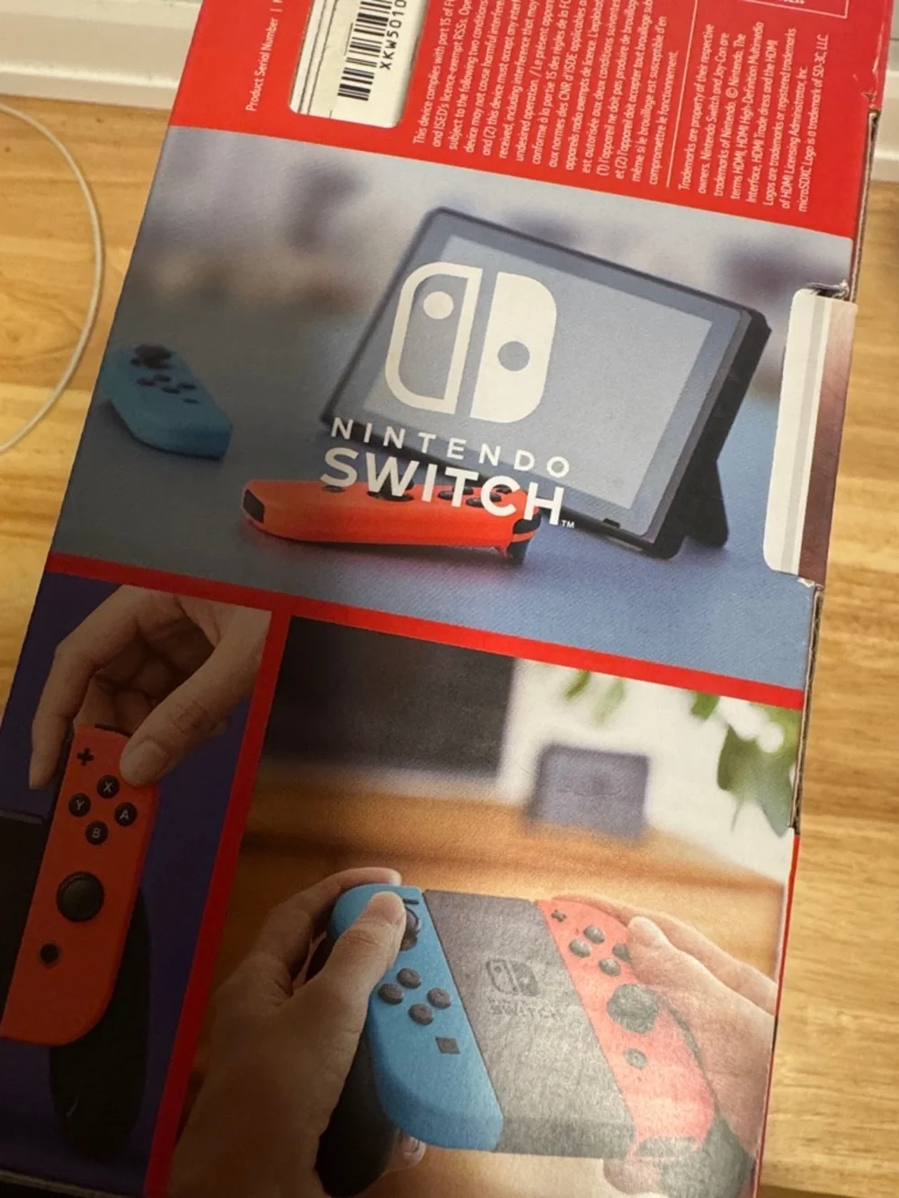 Nintendo Switch Console w Neon Blue and Neon Red Joy-Con - BNIB - NEVER OPENED